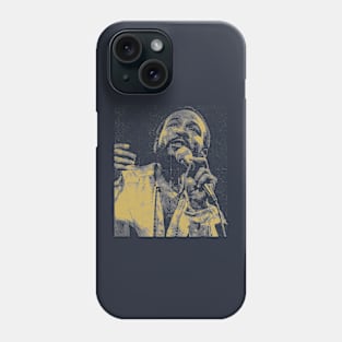 Marvin Gaye Classic Grey Phone Case