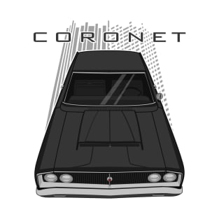 Dodge Coronet 1968 - black T-Shirt