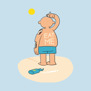 Apply Sun Block Applicably T-Shirt