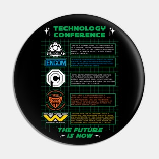 Technology Conference Pin