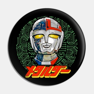 Metalder - Metal Heroes Pin