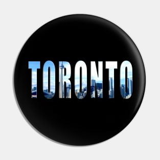 Toronto City Skyline Pin