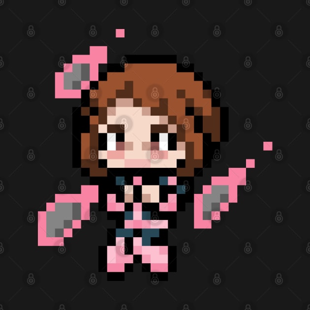 8-Bit Uraraka Ochaco by MilotheCorgi