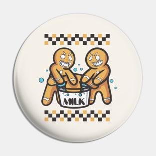 Gingerbread Man Bully Pin