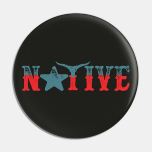 Texas Native Pin