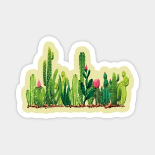 Mexican Cactus Magnet