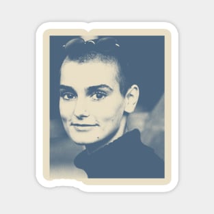 Sinead O'Connor Blue Vintage Magnet