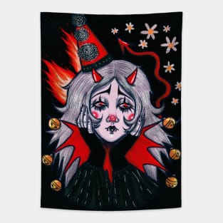 Sad Clown🎪 Tapestry