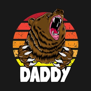 Daddy Bear Grizzly Funny Camping Gift for Nature Lovers T-Shirt