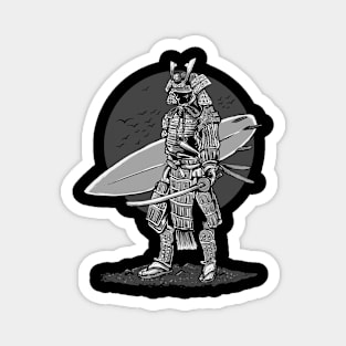 Samurai Surfer Magnet