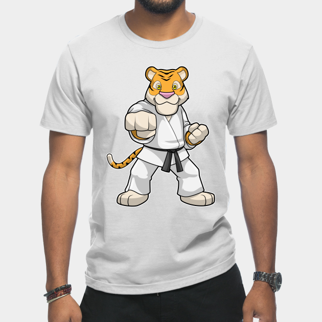 Discover Tiger at Martial arts Karate - Predators - T-Shirt