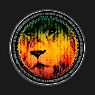 bless jah lion reggae T-Shirt