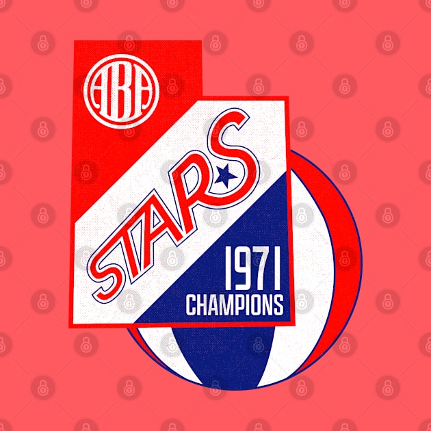 Defunct Utah Stars 1971 ABA Champions by LocalZonly