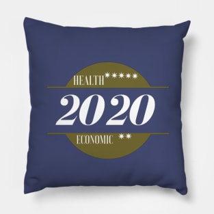 health vs economic in 2020 T-SHIRT Pillow