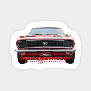 1967 Chevrolet Camaro SS Convertible Magnet