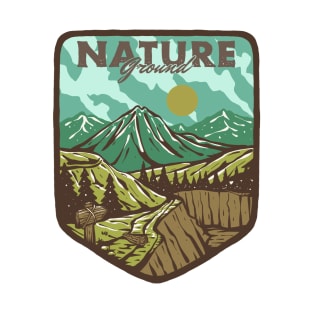 Mountain Nature Adventure Outdoor T-Shirt