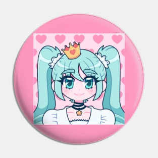 Hatsune Miku World is mine Pin