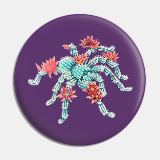 Peanut Cactus Tarantula Pin