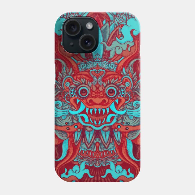 Neon Bali Phone Case by fakeface