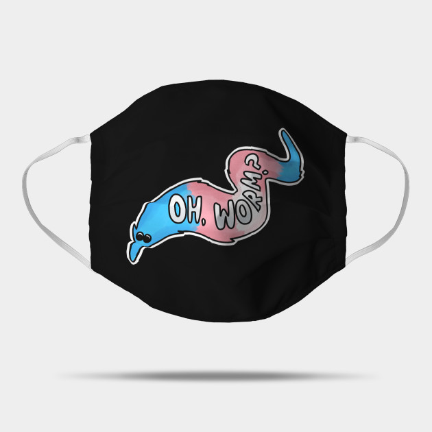 worm string pride mask transgender lgbtq teepublic chart