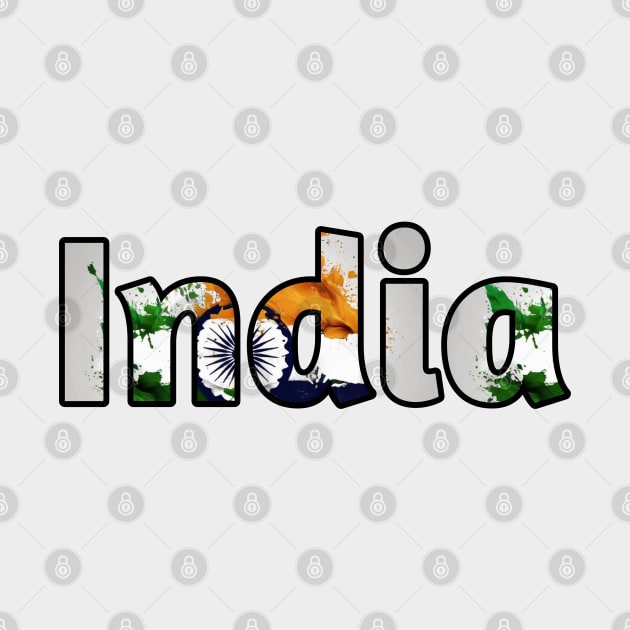 Indian flag by Spaceboyishere