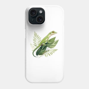 Green Anole Phone Case