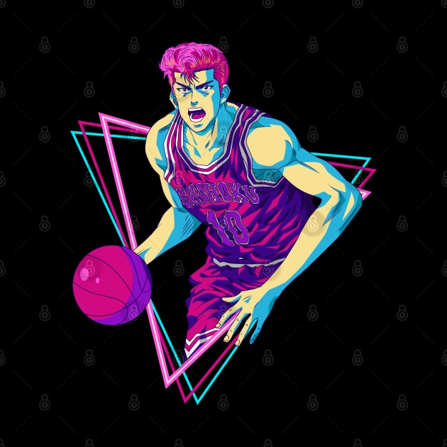 Slam Dunk - Hanamichi Sakuragi by mounier