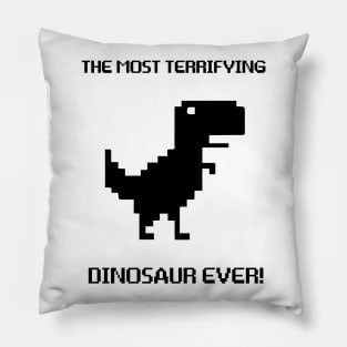 Chrome Dino – Offline T-Rex Pillow