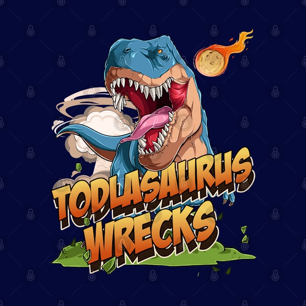 Todlasaurus Wrecks by OldTony