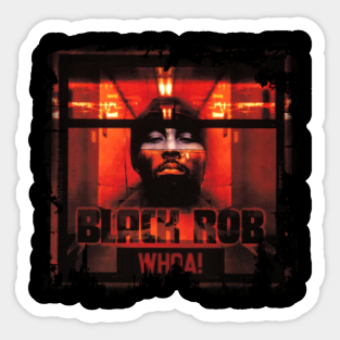 Black Rob Rip Aufkleber Teepublic De