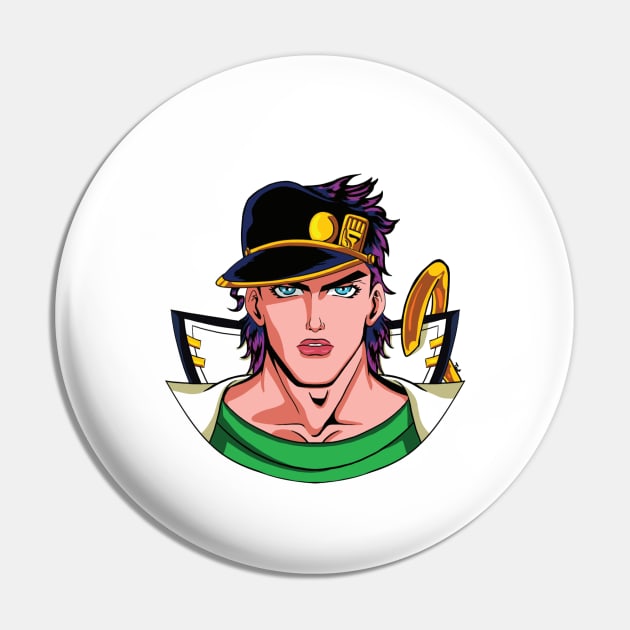 Jotaro Platinum Anime Fan art Pin by Branigan