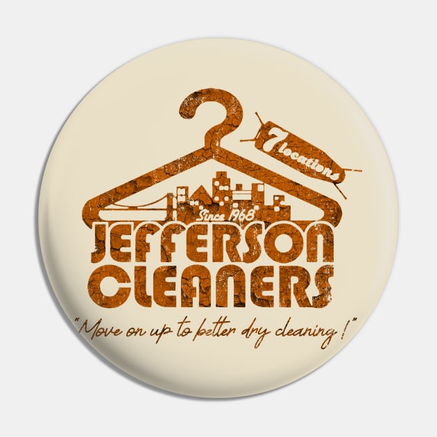 The Jeffersons - Vintage Art Pin by manganto80s