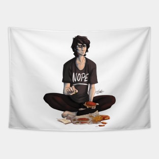 Nico Says Nope Tapestry