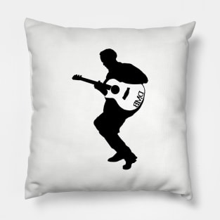 Guitar Siluette Pillow