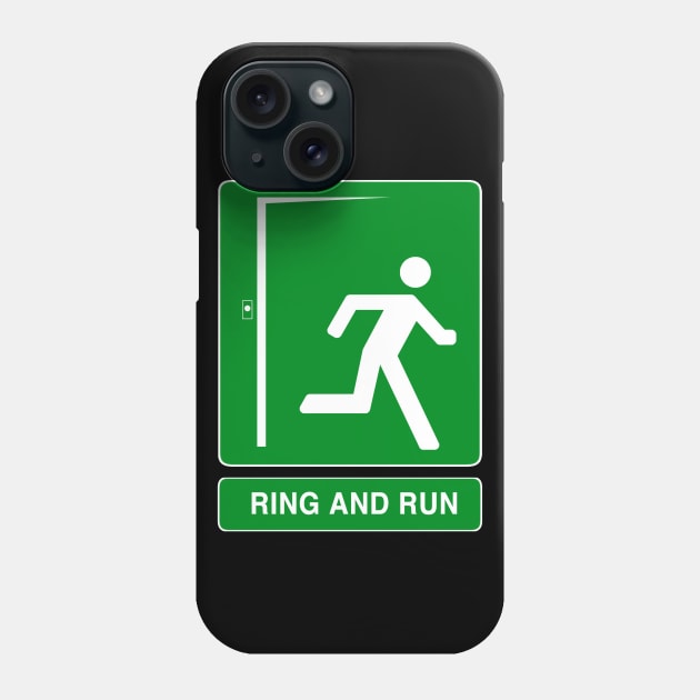 Ring and Run Phone Case by blueshift