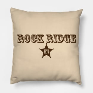 Rock Ridge 1874 Pillow