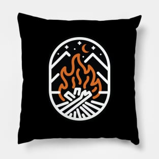 Camp Fire Pillow