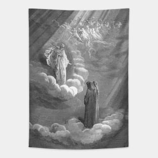 High Resolution Gustave Doré Paradiso Illustration Cacciaguida Tapestry