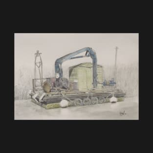 Dredging At Christchurch T-Shirt