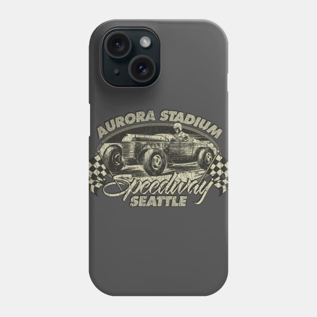 Aurora Stadium Speedway 1941 Phone Case by JCD666