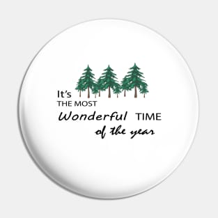 It's The Most Wonderful Time Of The Year Pin