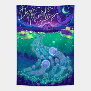 Stardew Valley Dance of the Moonlight Jellies Tapestry