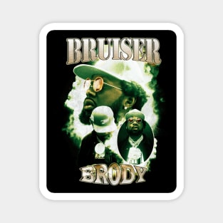 Bruiser Brody Conway the machine bootleg Magnet