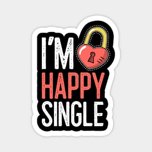 Happy Single Magnet