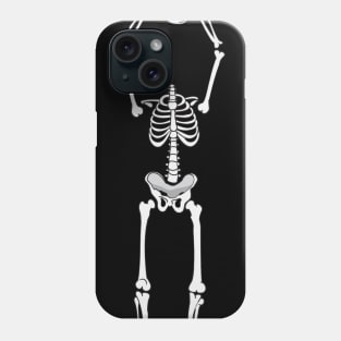 Skeleton Lifting His Head Phone Case