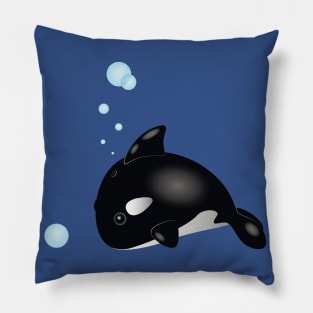 Killer whale baby Pillow