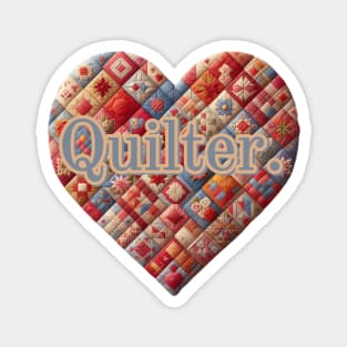 I love quilting Magnet