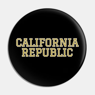 California Republic Pin