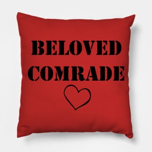 Beloved Comrade Heart III Pillow