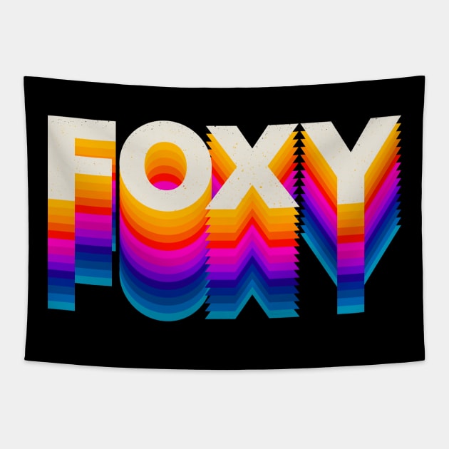 4 Letter Words - Foxy Tapestry by DanielLiamGill